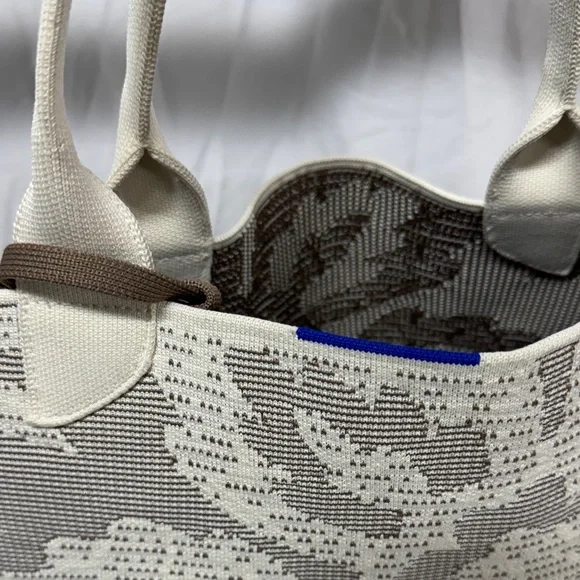 Rothy's Gray and Cream Floral Tote - Picture 3 of 7